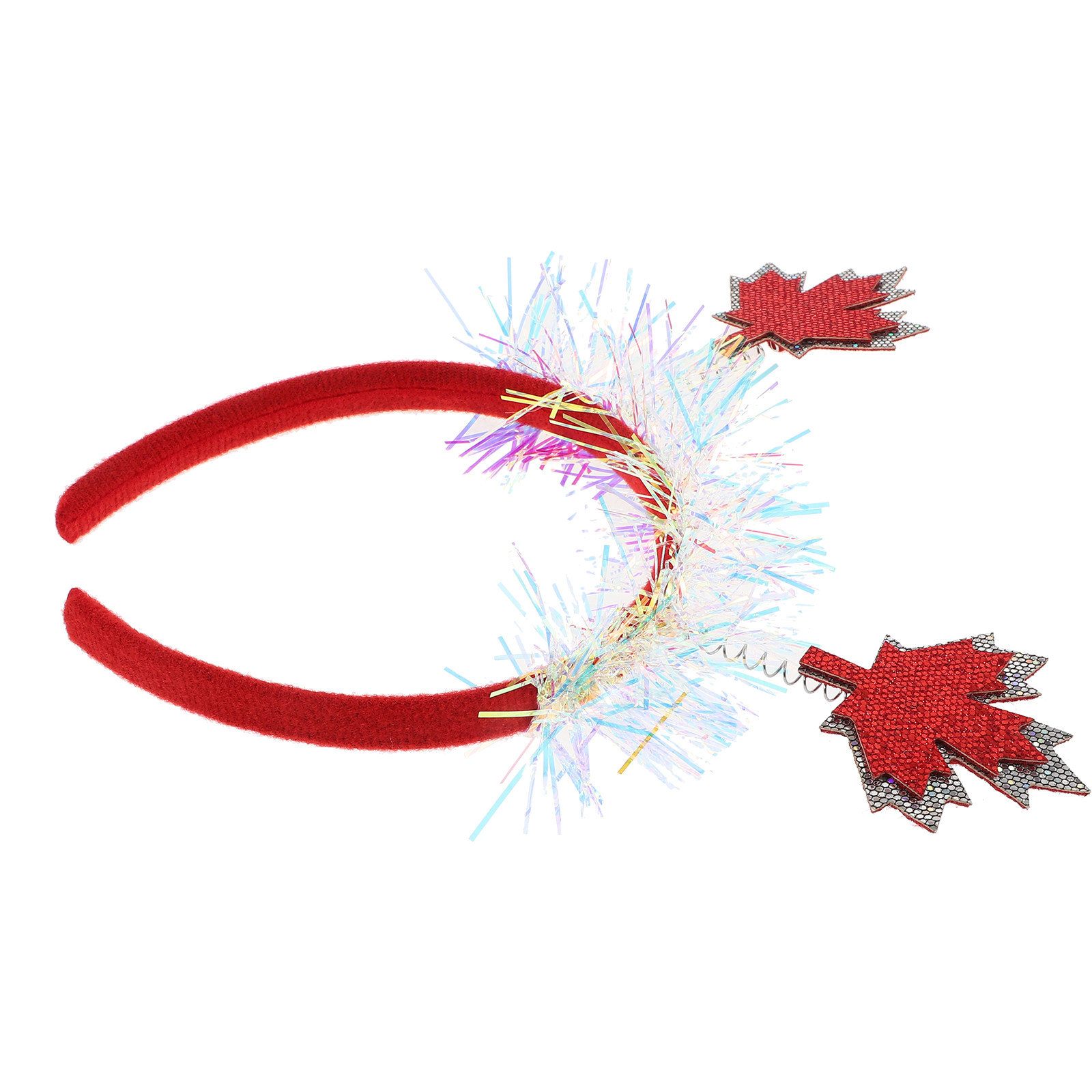 Women'S Formal Wear Accessories - 2Pcs Canada Headband Maple Leaf Design