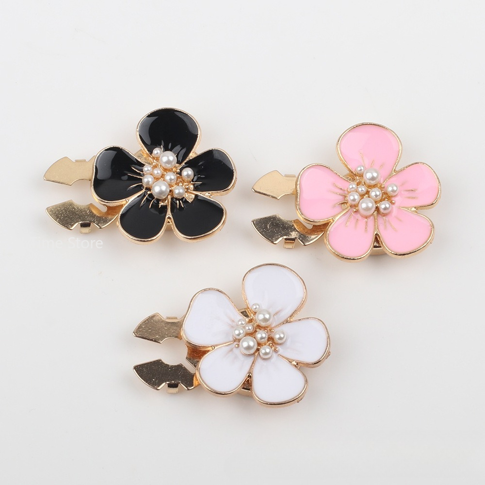 Women'S Formal Wear Accessories - 5pcs Pearl Camellia Button Covers Cufflinks