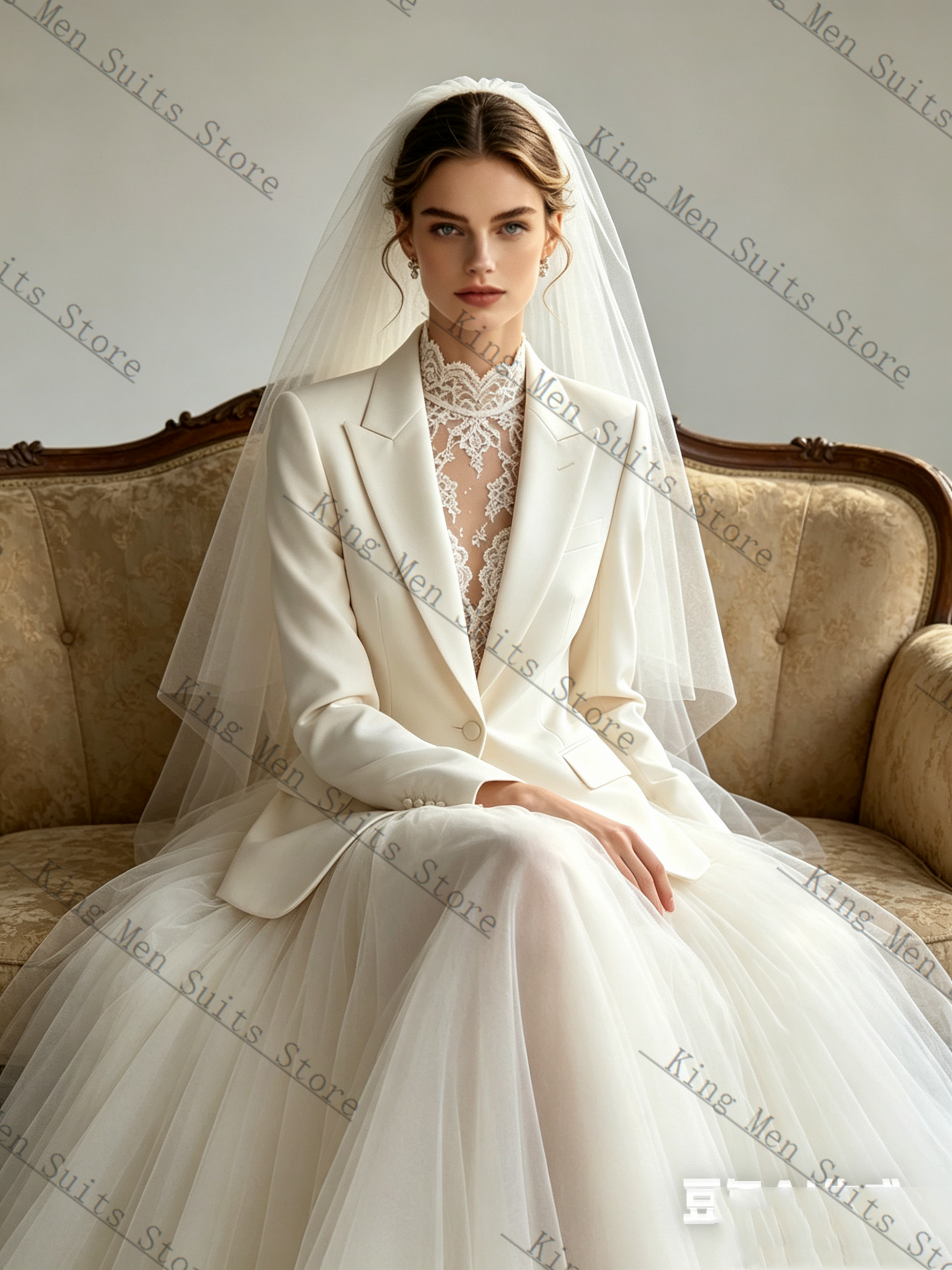 White Spring Women Suit Skirt  - Women'S Formal Jackets To Wear With Dresses review and price