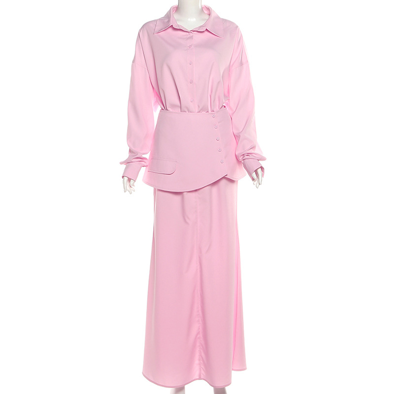 Autumn Pink Black Women Suit S - Women Formal Wear With Skirt review and price