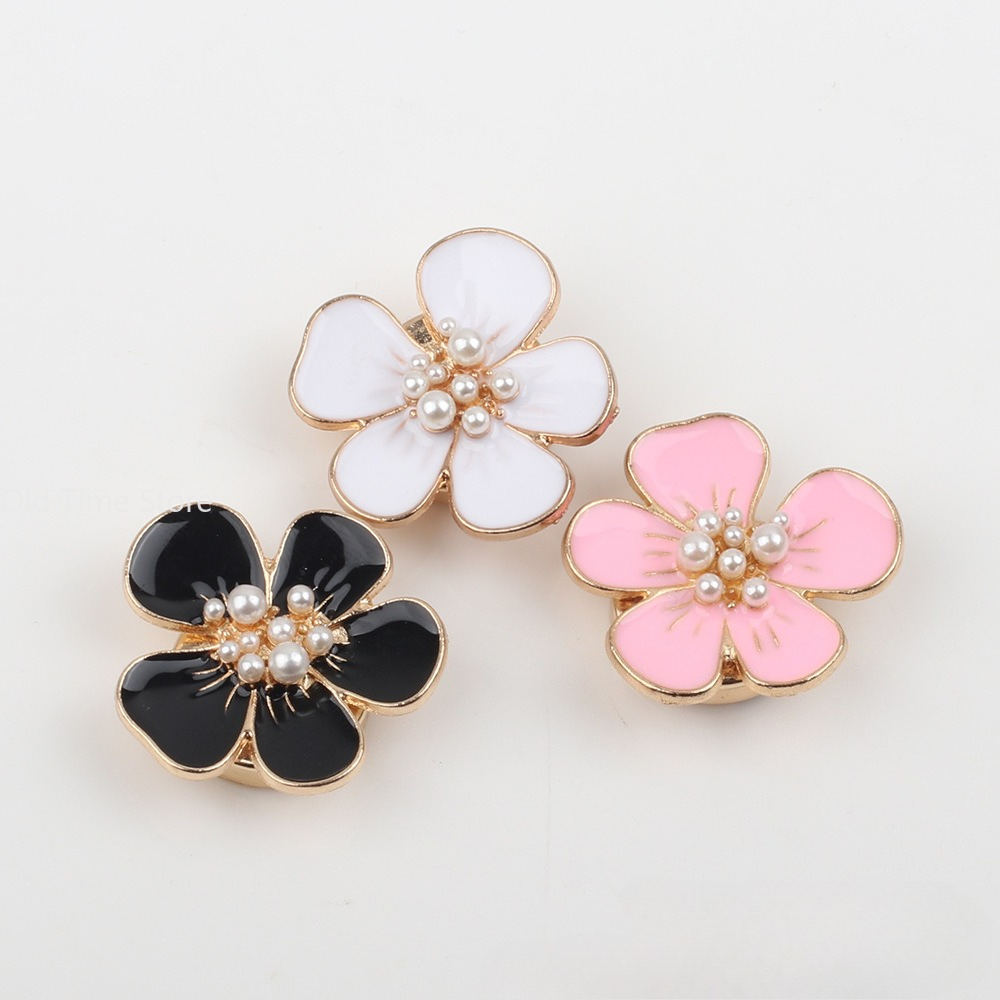 5pcs Pearl Camellia Button Cov - Women'S Formal Wear Accessories review and price