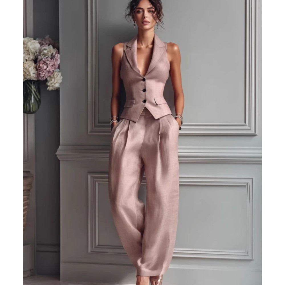 Summer New Fashion Single-brea - Women Formal Wear Set review and price
