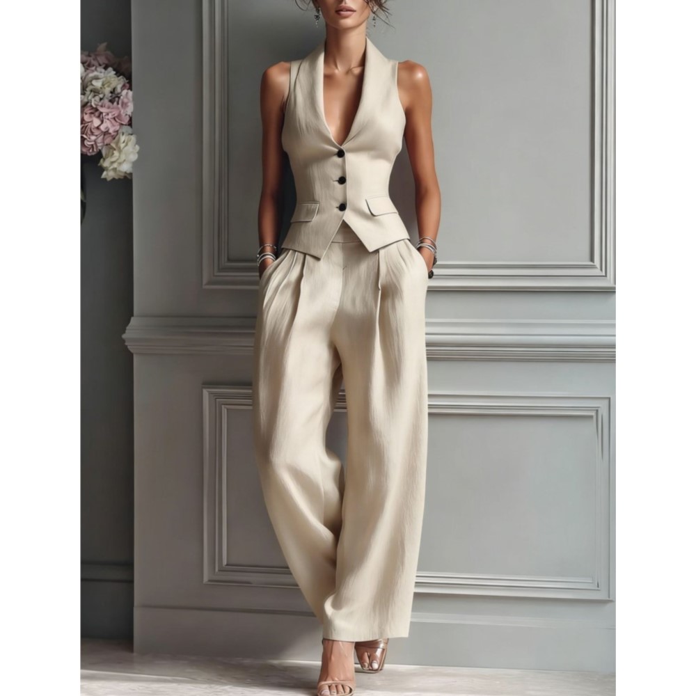 Summer New Fashion Single-brea - Women Formal Wear Set review and price