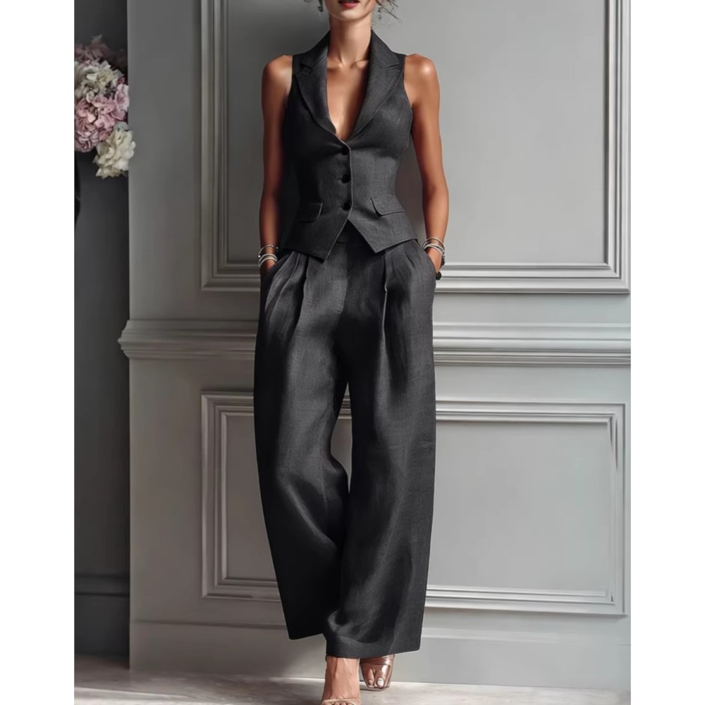 Summer New Fashion Single-brea - Women Formal Wear Set review and price