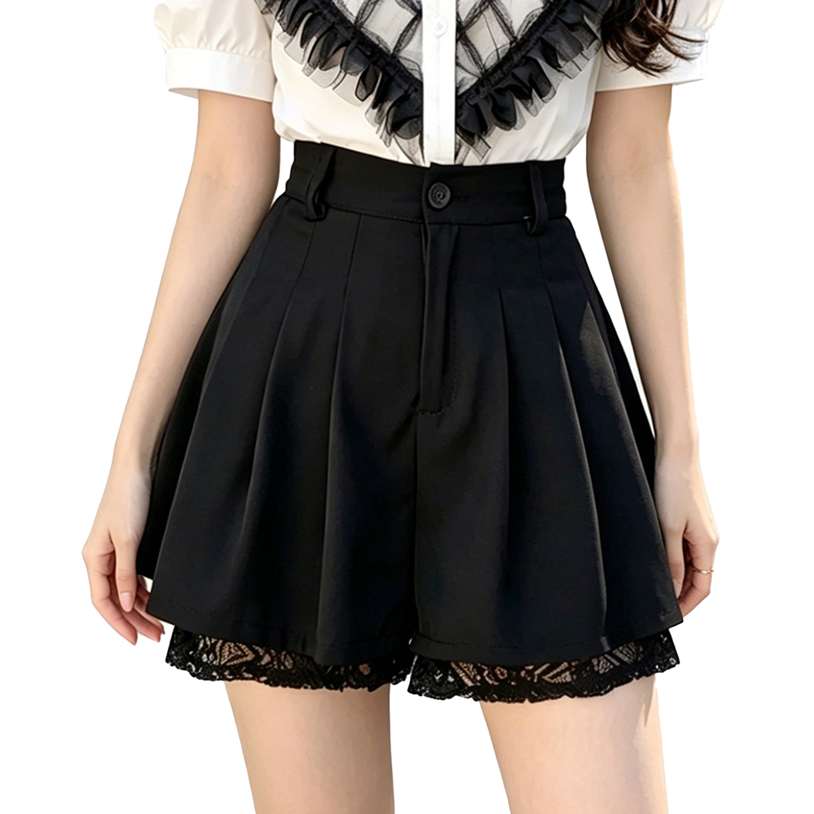 Women Casual High Waist Tailor - Tailored Trouser Wide review and price