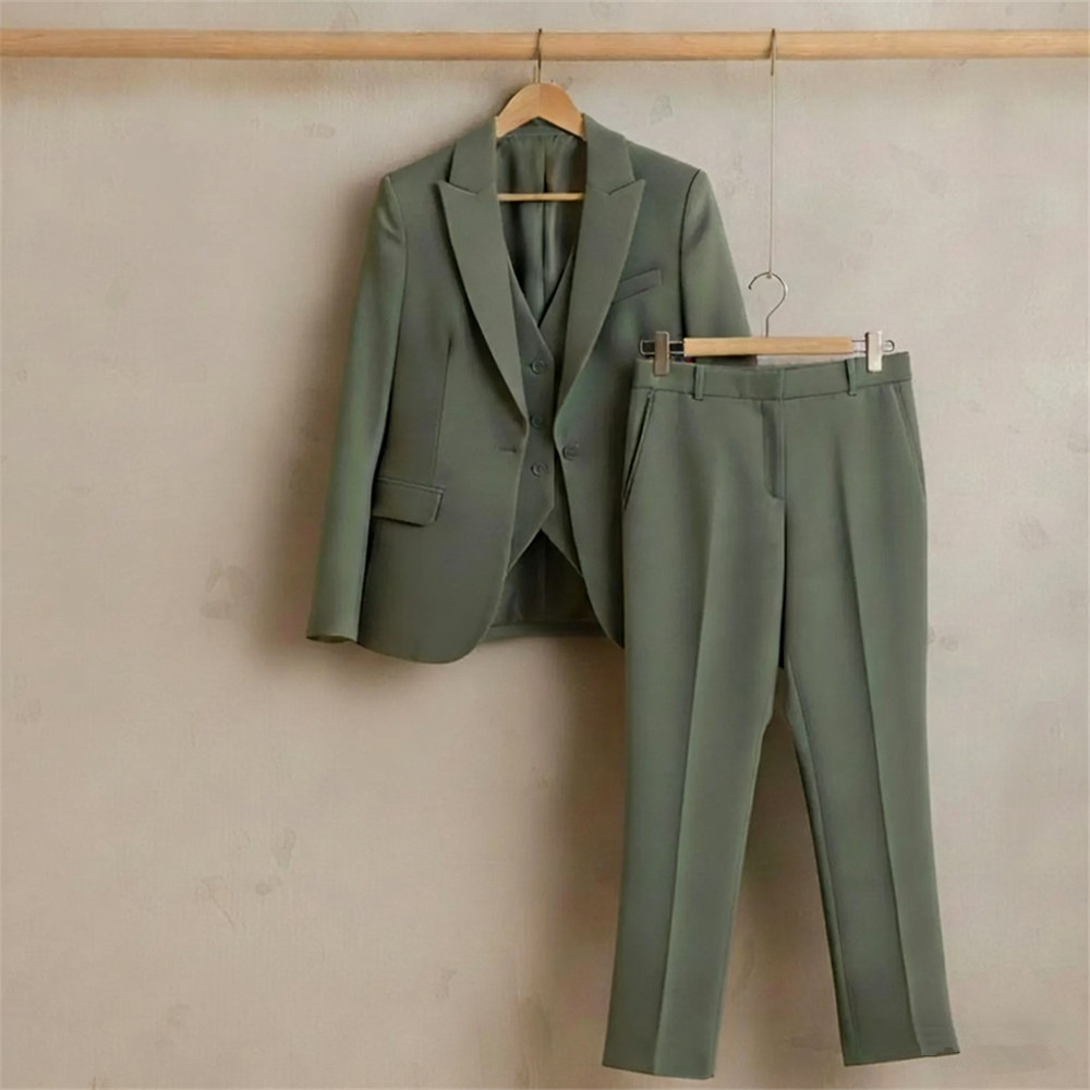New Sage Green Women's Suit 3  - Women'S Formal Wear Pants Suit review and price