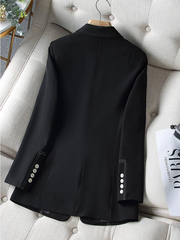 New Fashion Women Formal Blaze - Women Formal Wear Black And White review and price