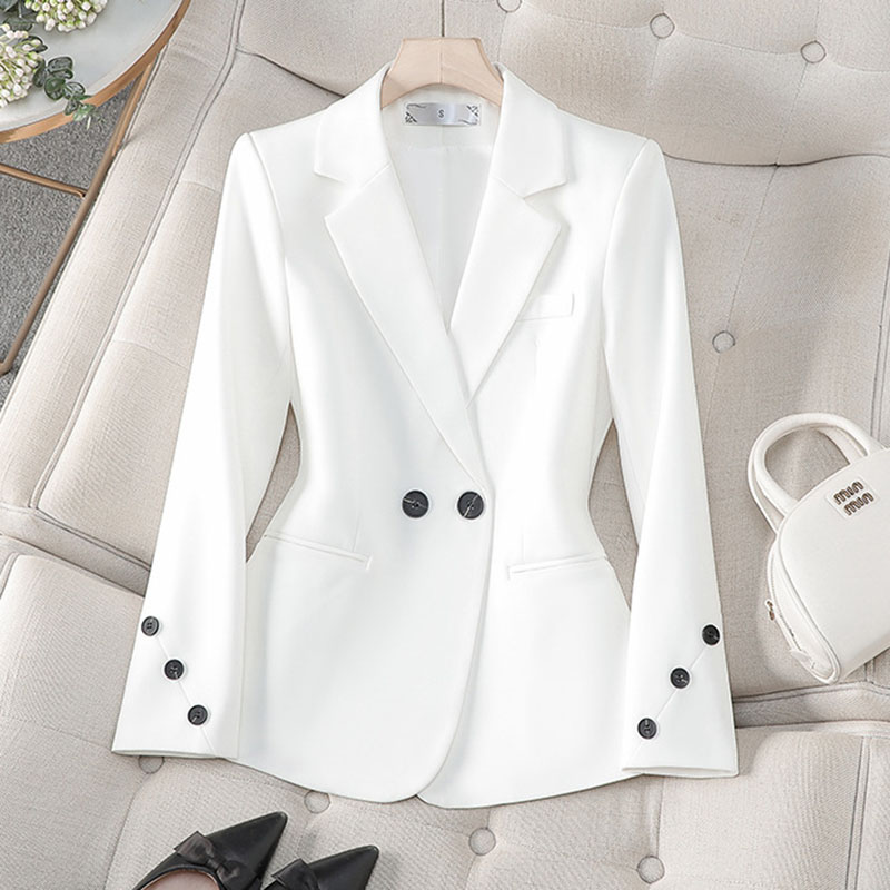 2025 New Spring Autumn White B - Women Formal Wear Black And White review and price