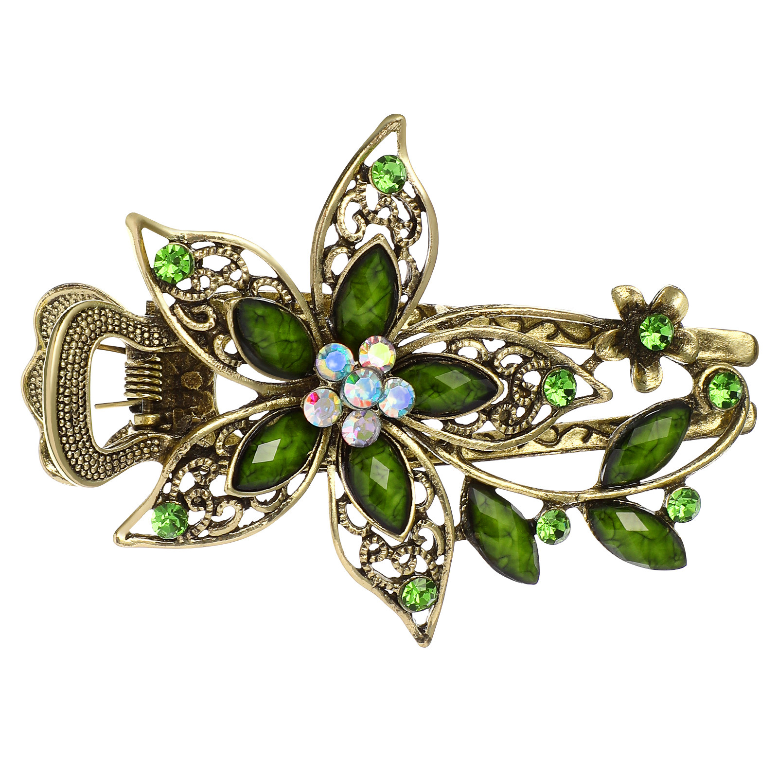 1Pcs Elegant Flower Design Hai - Women Formal Event Wear review and price
