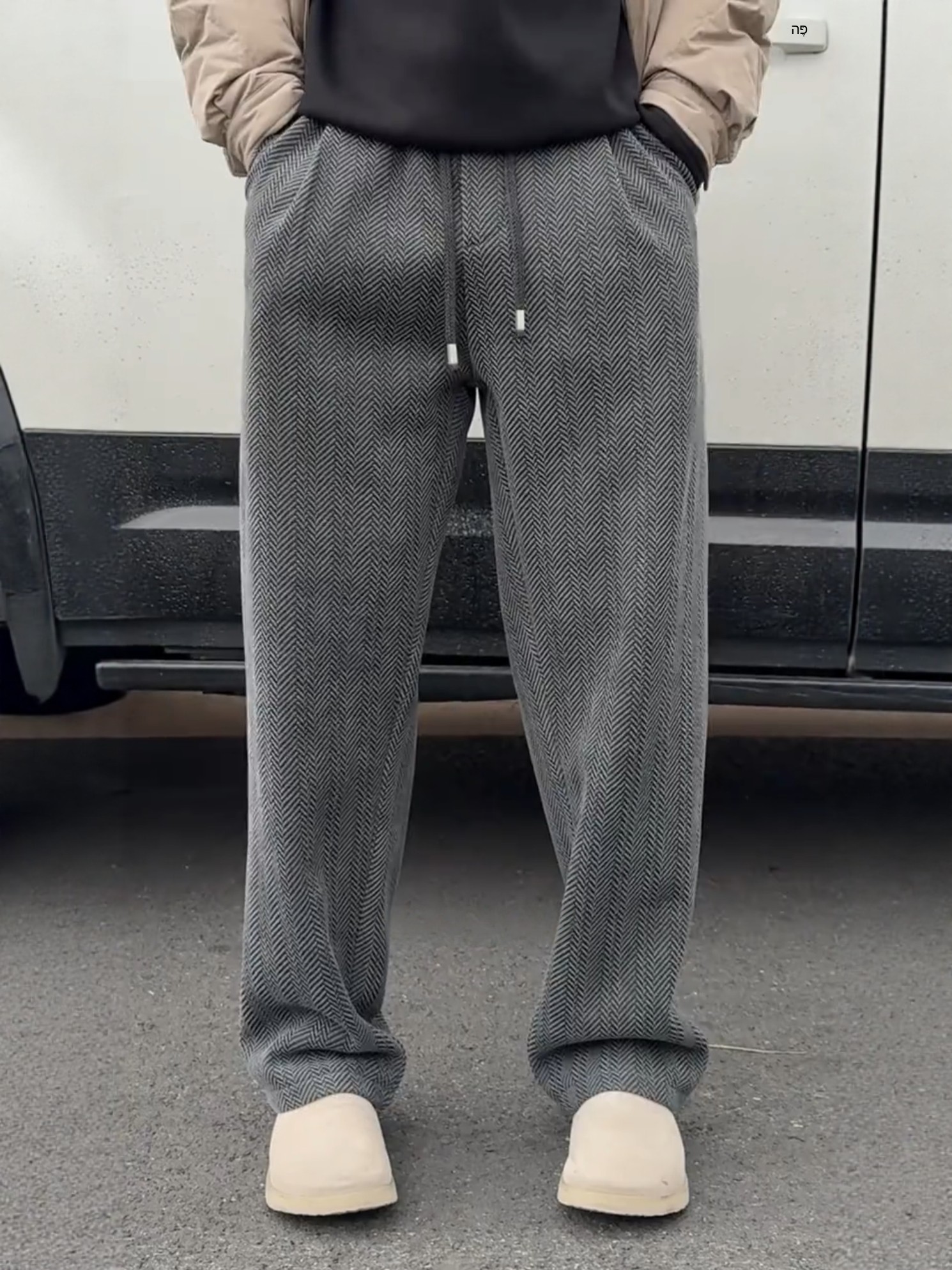 Men's Winter Thickened Fleece  - Tailored Trouser Wide review and price