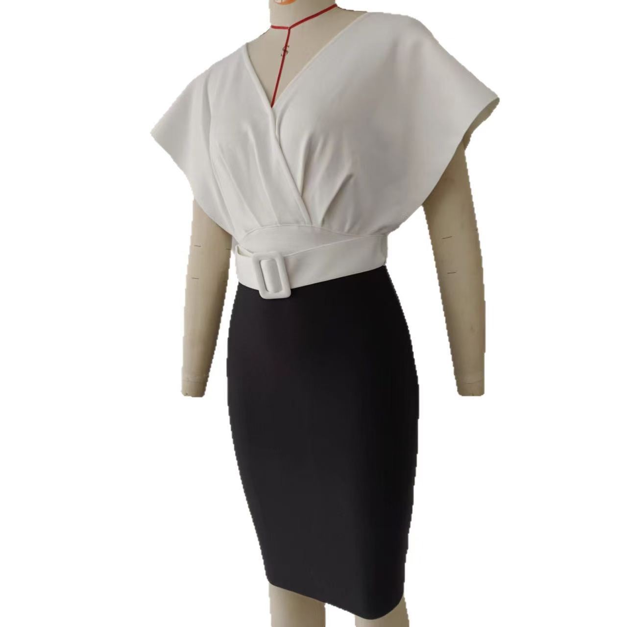 Fake Two Shirts Professional W - Women Formal Wear Black And White review and price
