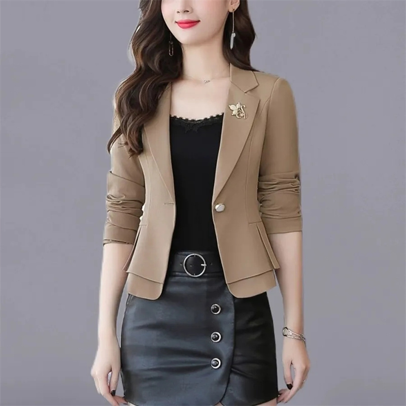 Women Ladies Red Green Beige B - Women Formal Wear Blazers review and price
