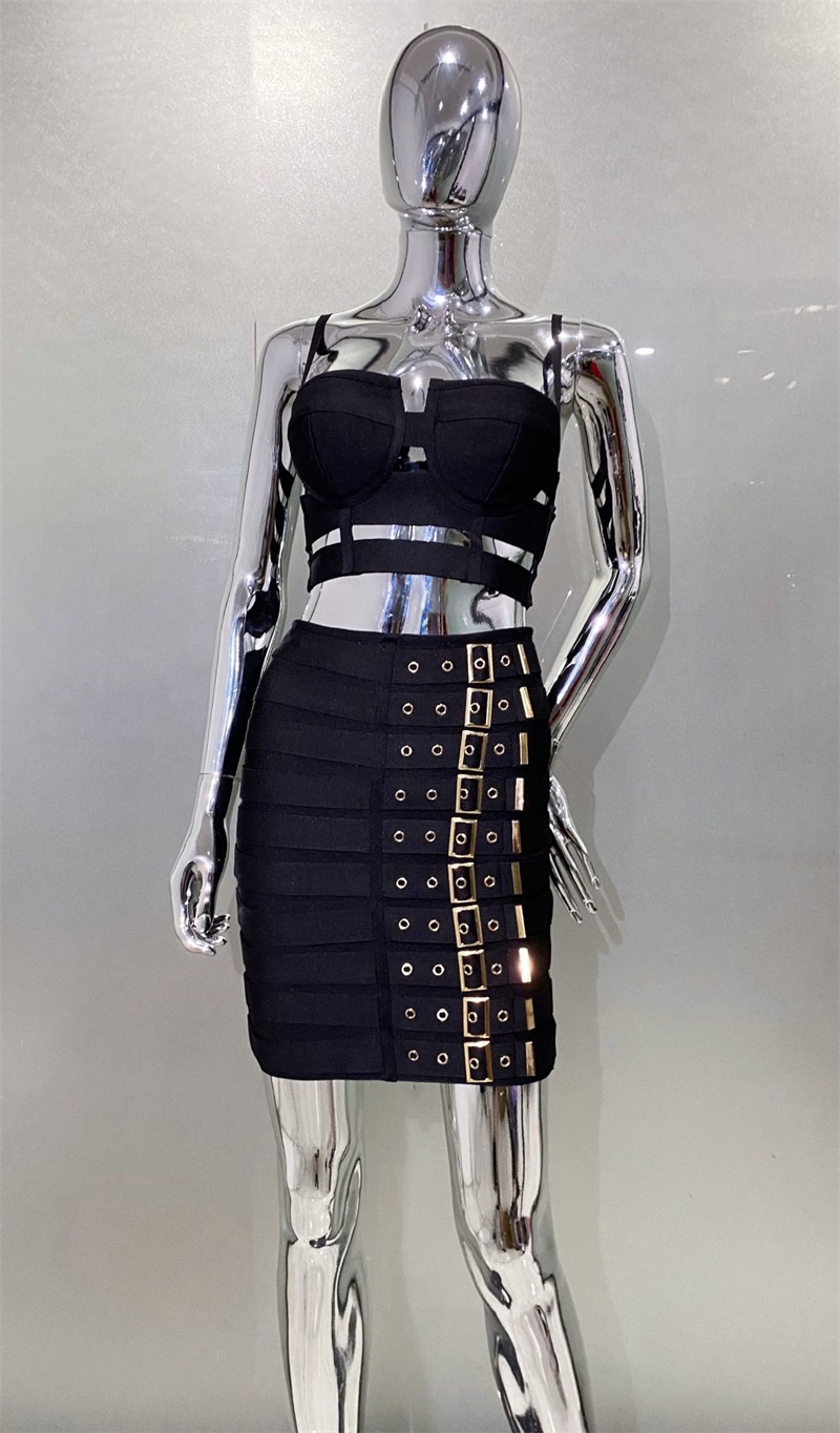 Black White Bandage Women Prom - Women Formal Wear Black And White review and price