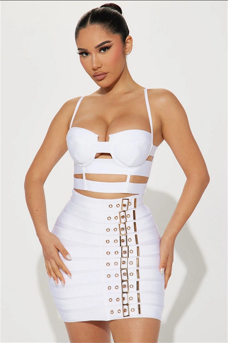 Black White Bandage Women Prom - Women Formal Wear Black And White review and price