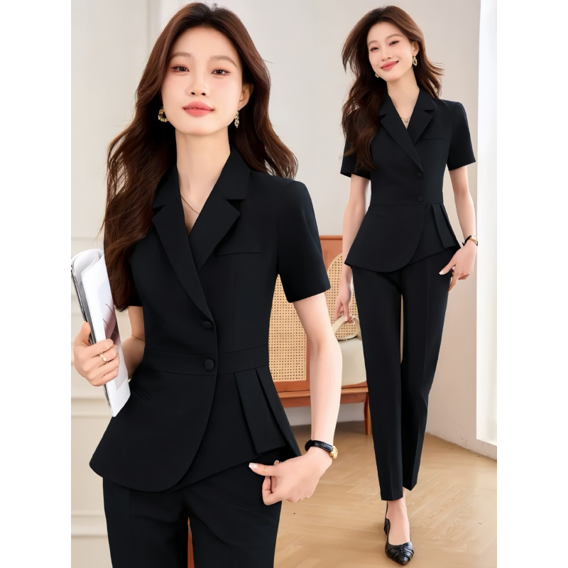 Navy blue women's thin profess - Women'S Formal Wear Pants Suit review and price